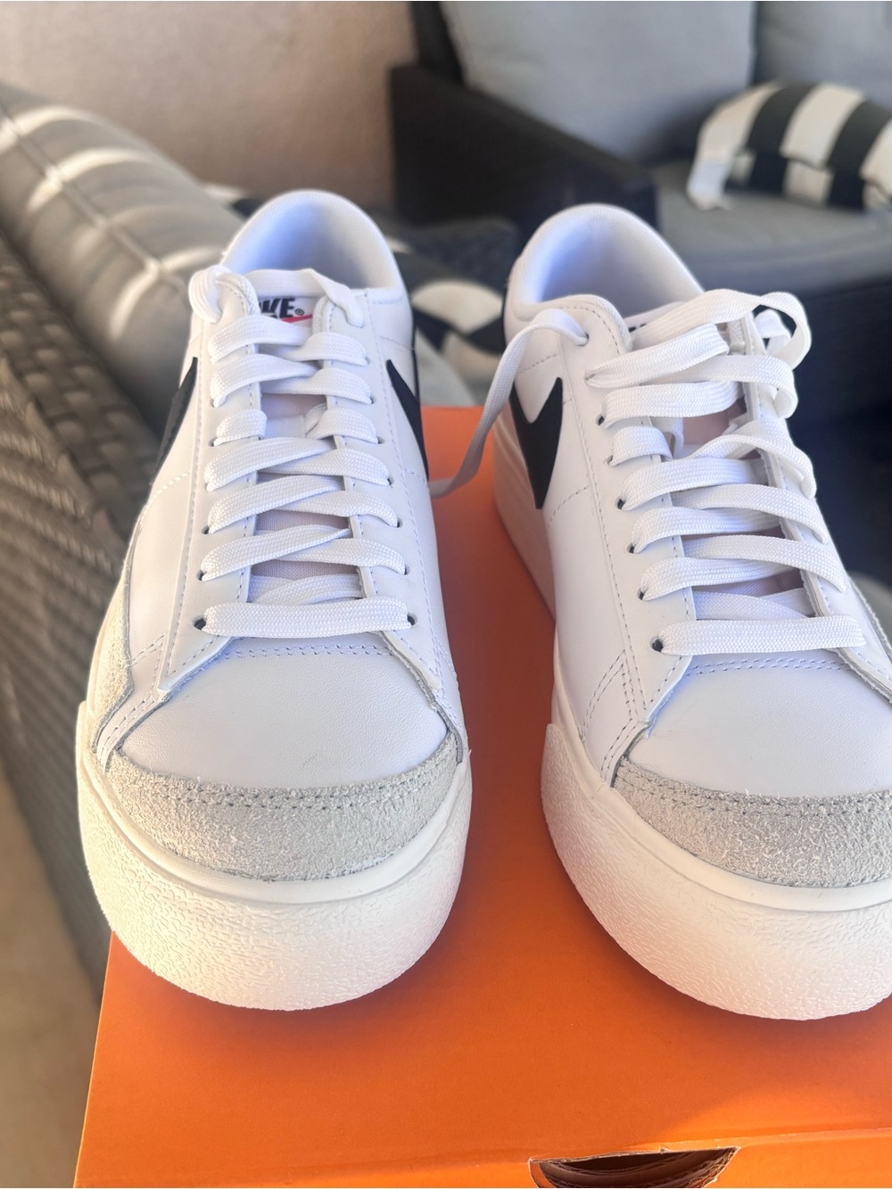 Women’s Nike Blazer Platforms - Picture 4 of 5